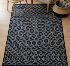 Handmade Soft Cotton and Wool Handknotted Rug for Luxury Living